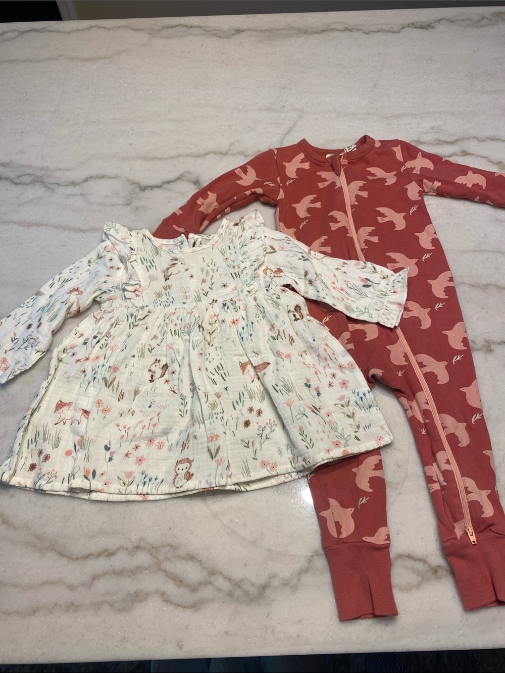 Baby girl Organic cotton bundle